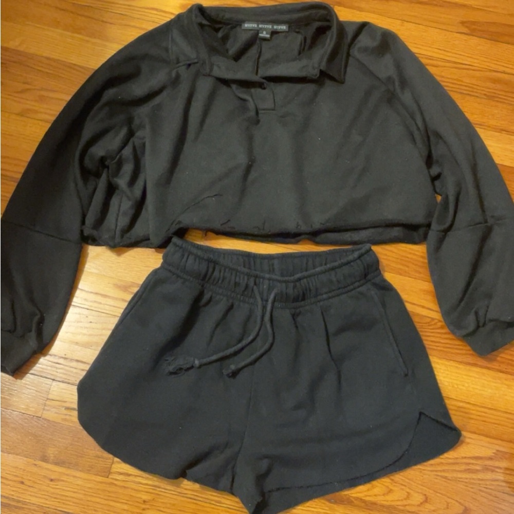 Hyfve brand top size small and wild fable brand shorts size medium! So cute